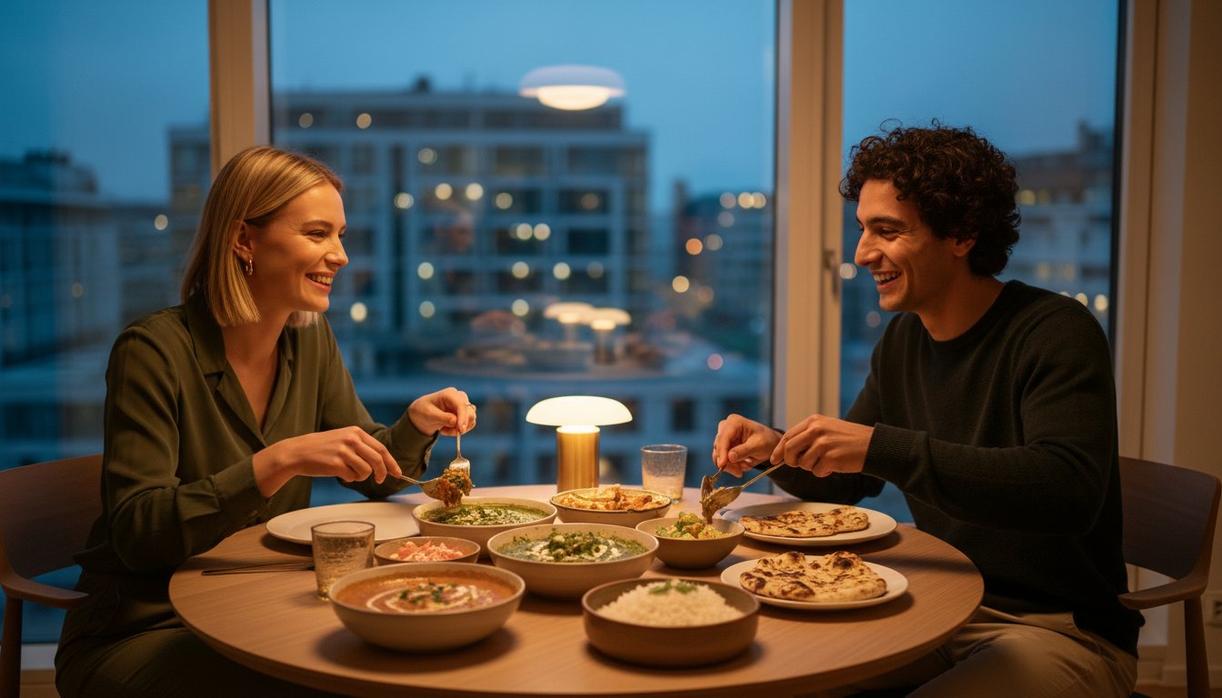 Bestille indisk mat hjem i Oslo: Opplev 1947 Gandhi i din egen stue